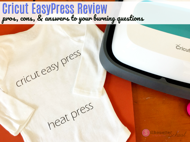 Cricut EasyPress Review (and a Beginner Tutorial) - Silhouette School